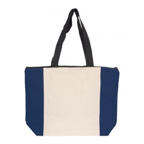 Calico Zip Shopping Bags